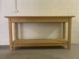 Kosolentisch (170 x 87 x 43 cm), Massivholz, guter Zustand