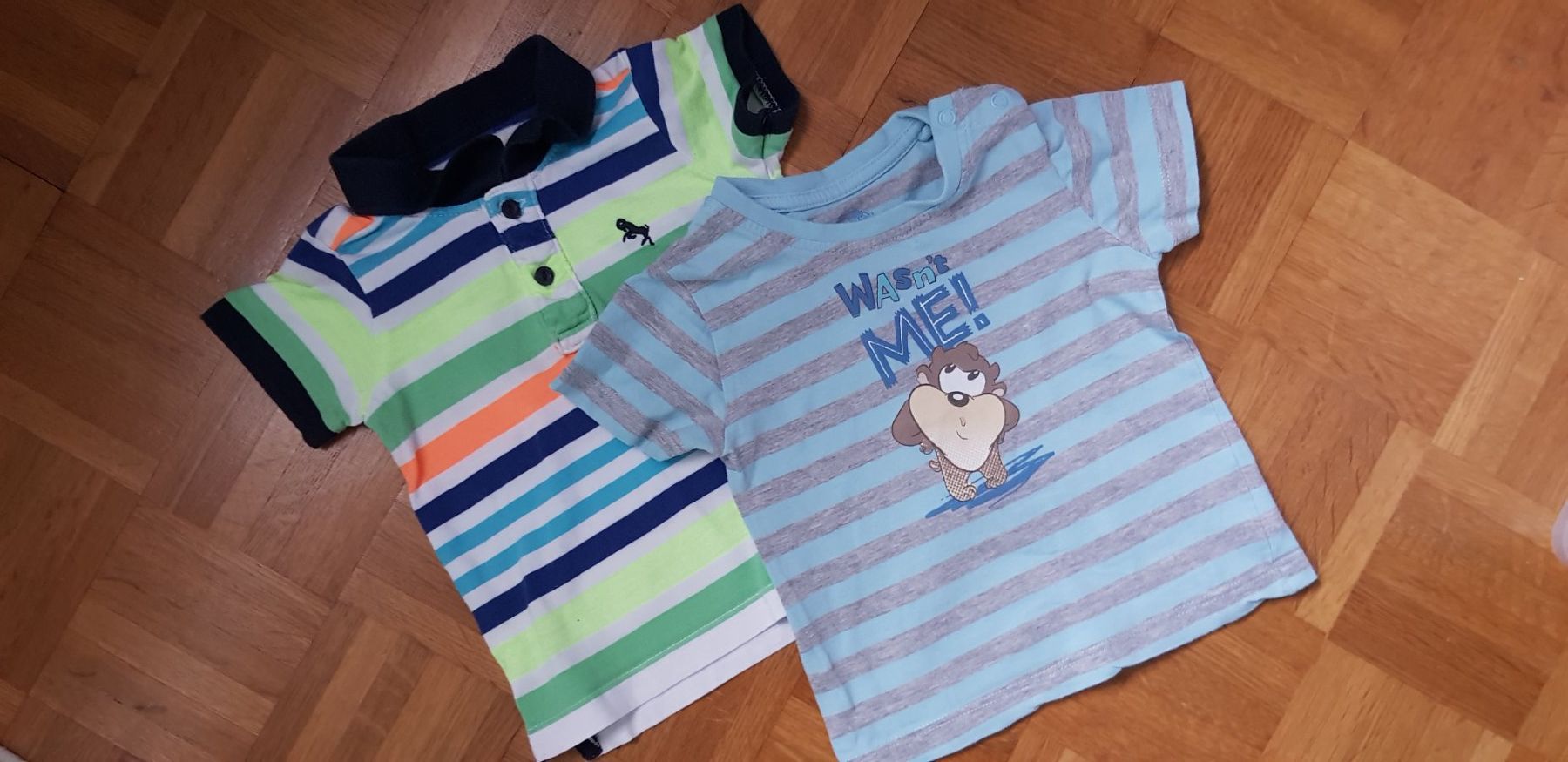 Camicie, Top & T-shirt: 2 T'shirt, Gr. 74/80 – Usato da Dietikon venduto da grafad