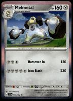 Pokémon Melmetal 117/162 Holo Rare EN SV05 Temporal Forces