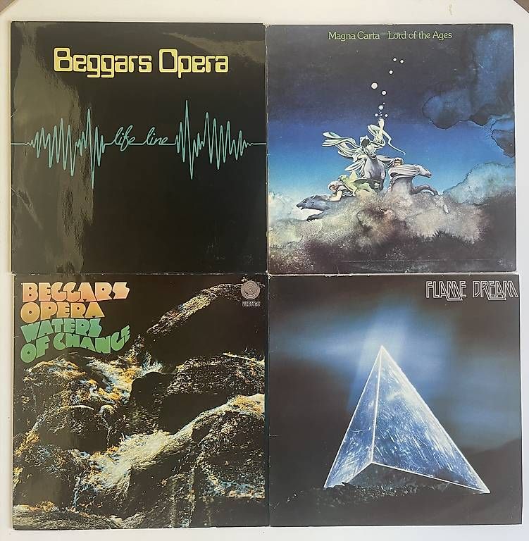 Dischi in vinile: 4 x Vertigo Records Progressive Rock Vinyl – Usato da Alpnach Dorf venduto da GuntaKinte