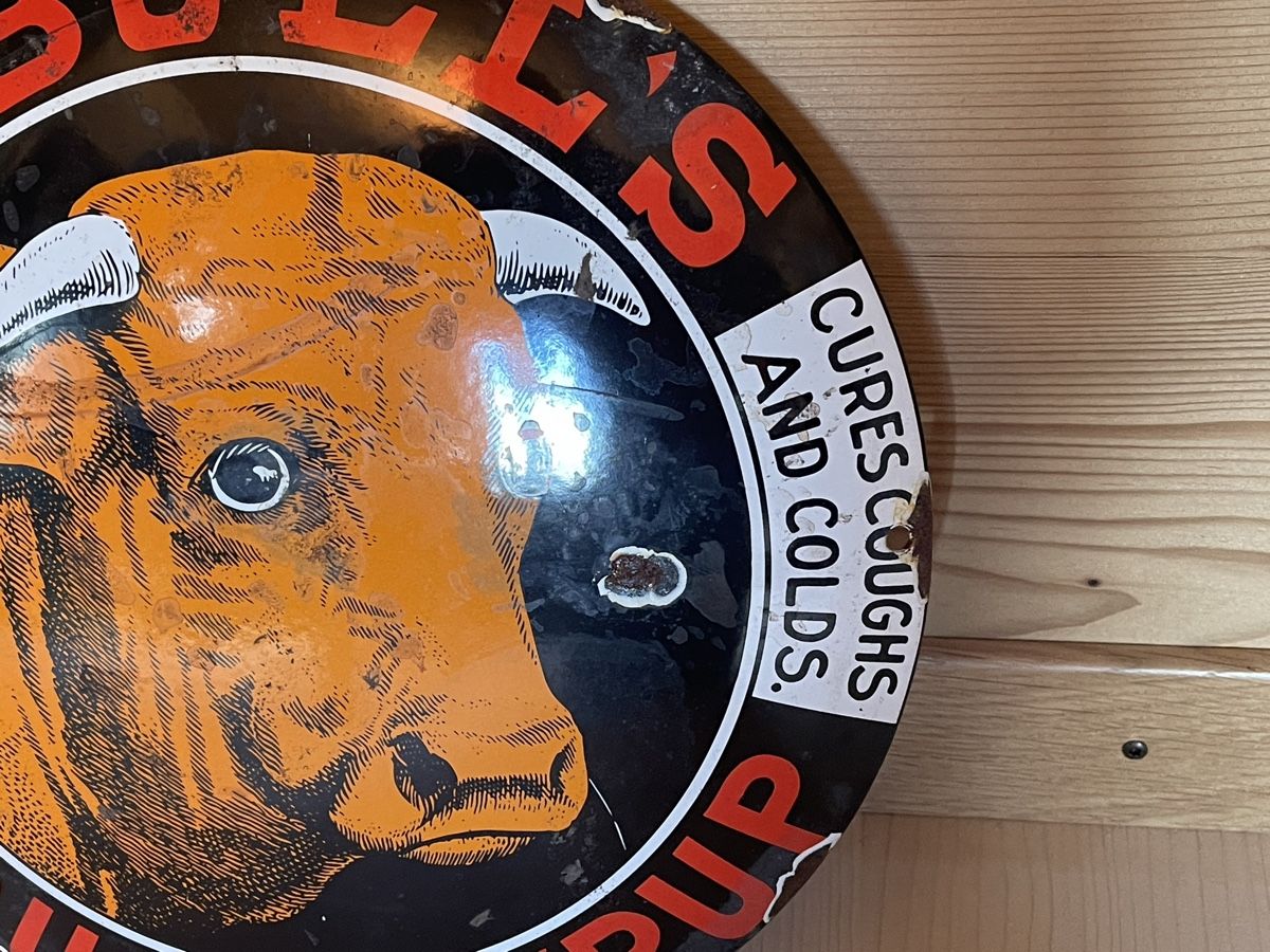 Insegne: Emailschild Dr.Bulls Cough Sirup – Usato da Muri b. Bern venduto da SUP13 1