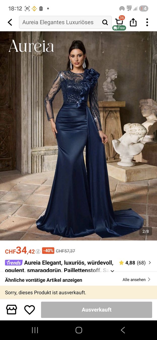 Robes: Abendkleid – D'occasion à Inwil par mic_htq6
