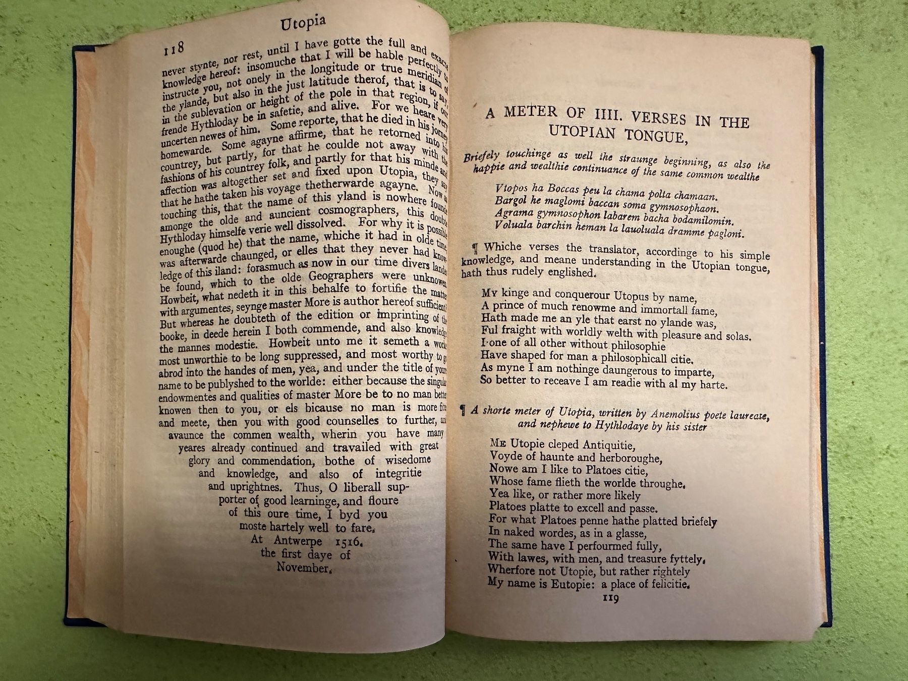 Livres: Sir Thomas More: Utopia. 1941 – D'occasion à Zürich par allp 6