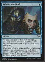 TCG Magic The Gathering MTG UK MKM 039 Behind the Mask