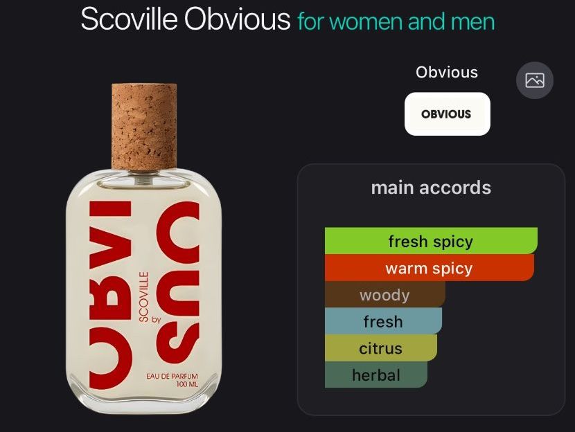 Profumi & Eau de Toilette: Perfume: Obvious Scoville Sample 2ml – Usato da Vico Morcote venduto da ladyandthetramp 2