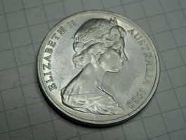 Australien 10 Cent, 1980