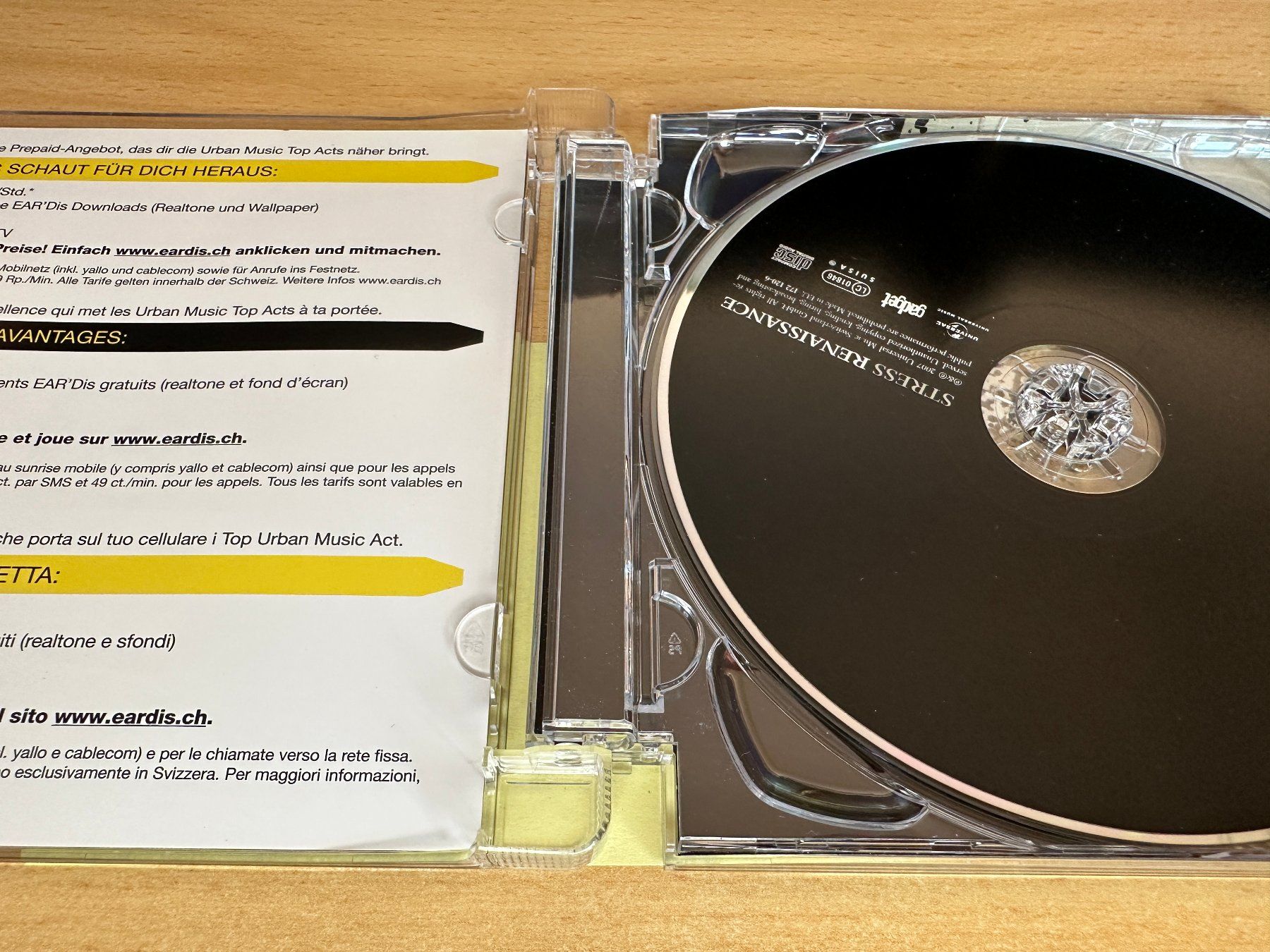 CD: Stress – Renaissance – Usato da Rikon im Tösstal venduto da Alpenmutz 2