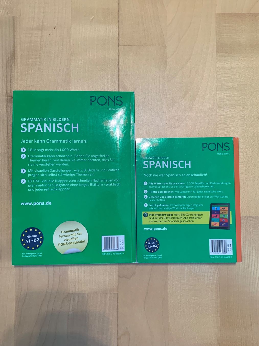 Libri: PONS Spanisch Grammatik & Wörterbuch A1-B2 Set – Nuovo (secondo la descrizione) da Lengnau BE venduto da ylegoaziou 1