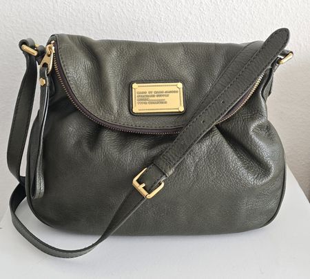 Marc By Marc Jacobs Natasha Medium Dunkelolivgrün   