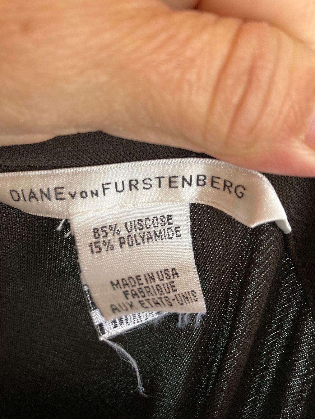 Diane von Furstenberg Vestiti: Diane von Furstenberg robe brune t 40 – Usato da Genève venduto da ct_fqr8 2