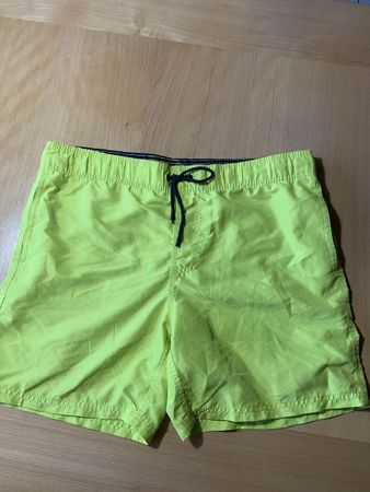 Sonnige Badehose in Neongelb, Grösse L