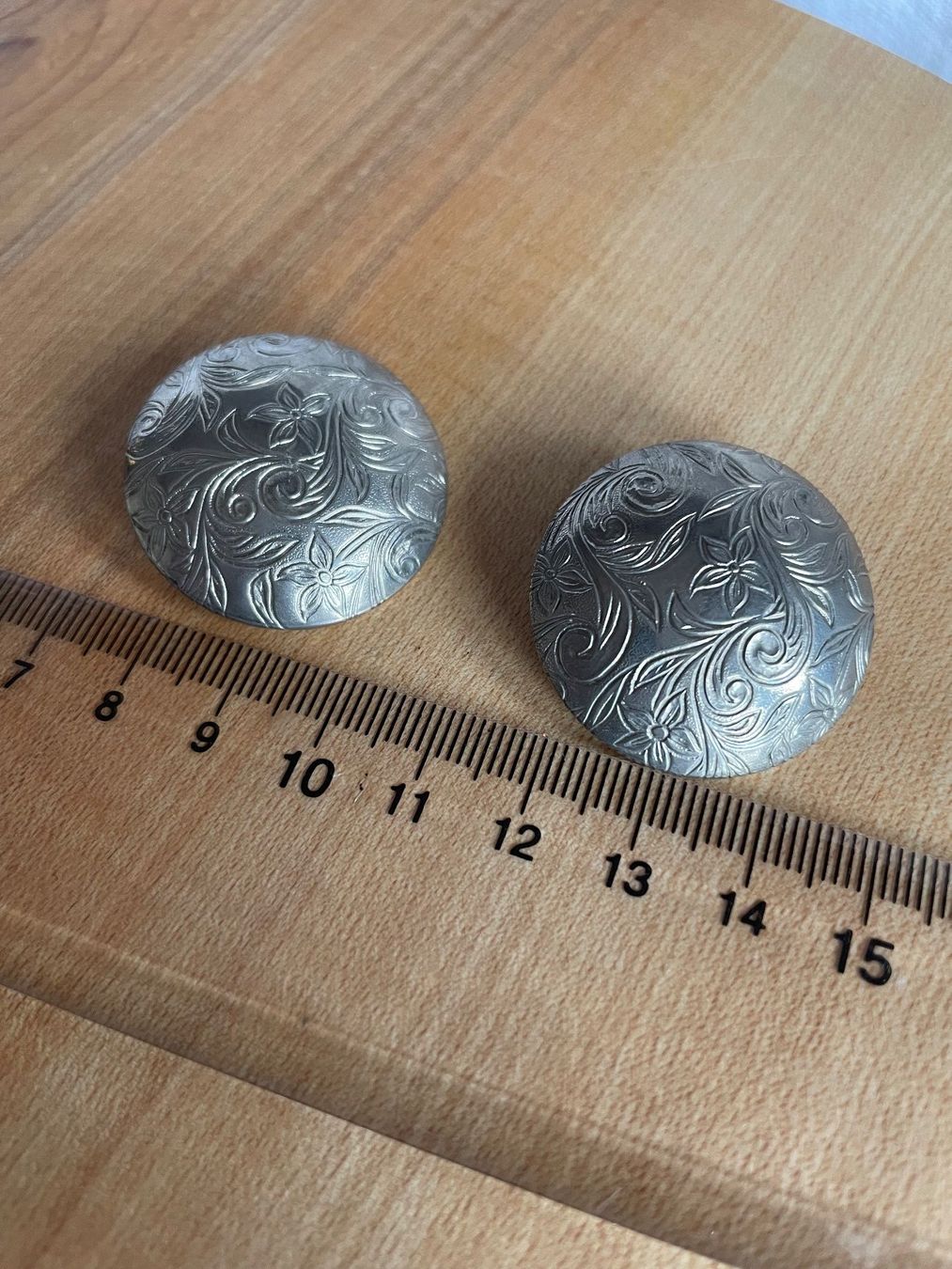 Orecchini pendenti & Orecchini a lobo: Wunderschöne Ohr-Clips, Silber?, Vintage – Usato da Köniz venduto da kupu-kupu 1