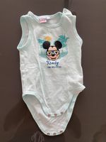 Body bébé Disney Mickey bleu clair taille 6 mois