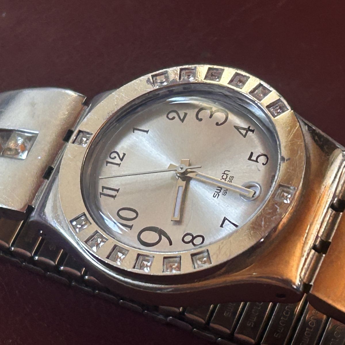 Swatch Orologi: Swatch Irony , Edelstahl, damen – Usato da Basel venduto da bellespirit 4