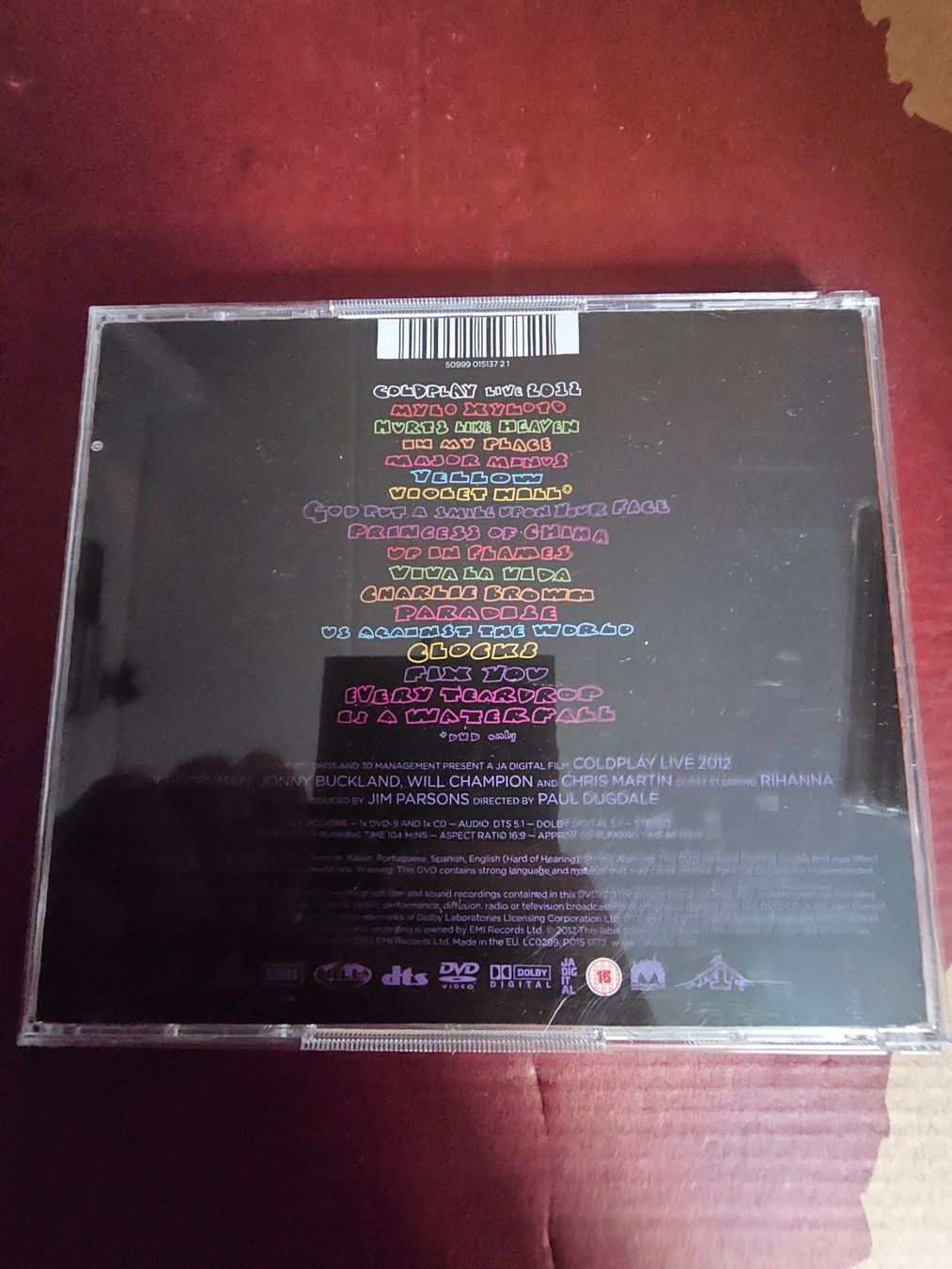 CDs: CD & DVD - Coldplay – Live 2012 – D'occasion à Biberist par Foolio0 1