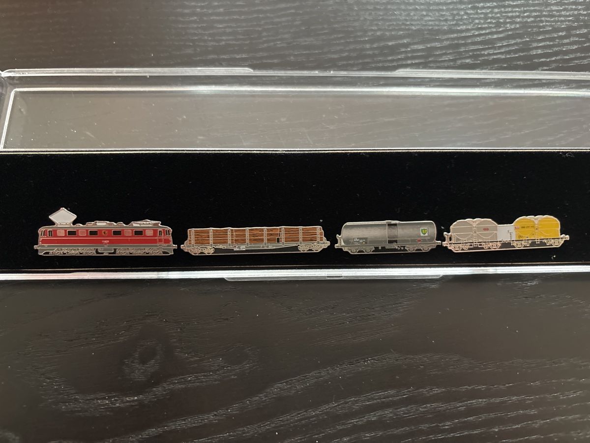 SBB/CFF/FFS Placchette & Badge: Loki Set Schmid Müller – Usato da Uetendorf venduto da hoisle 1