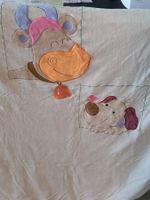Kuscheliges Kinder Sommer Duvet mit Kuh und Hund Motiv