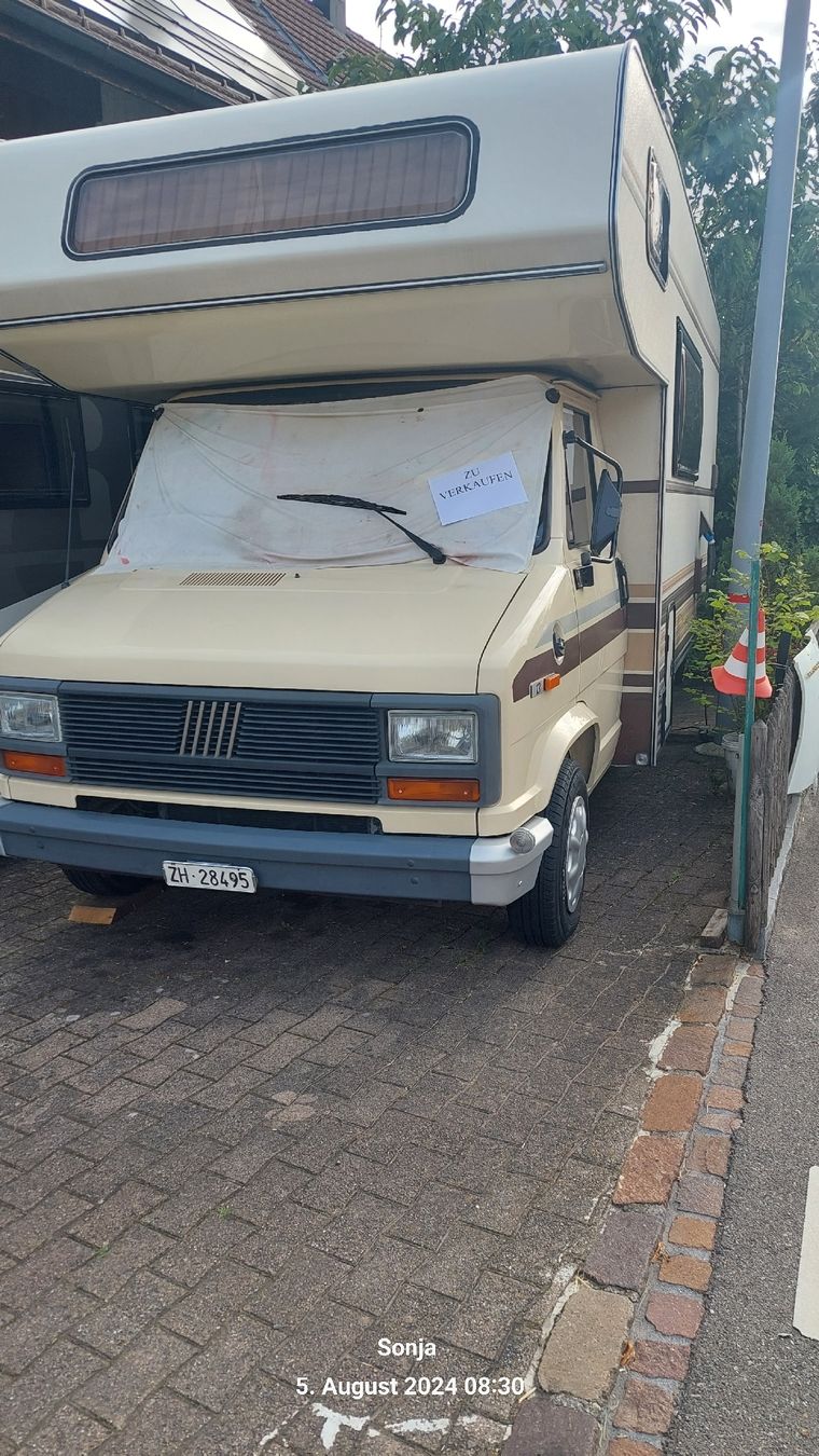 Dethleffs Veicoli da campeggio: Günstiger Fiat Ducato Oldtimer – Usato da Attikon venduto da Somor66