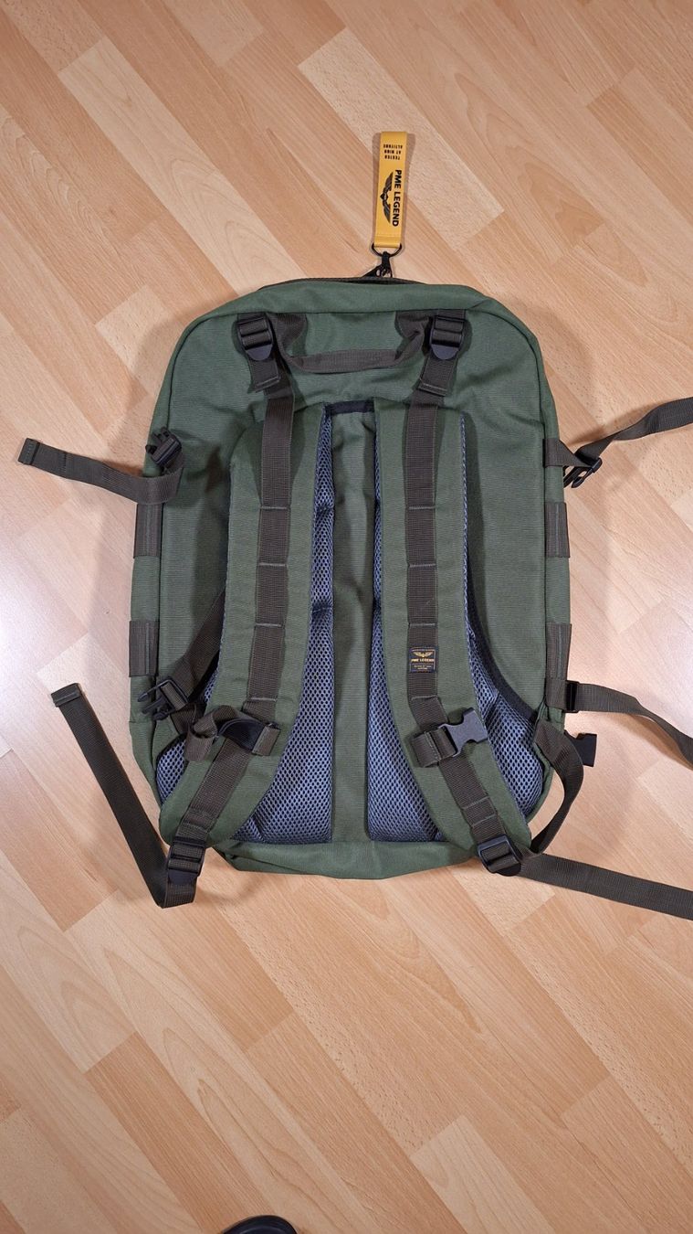 Taschen: Robuster PME Legend Rucksack grün – Neu und originalverpackt aus Langnau am Albis von Sihl15 1