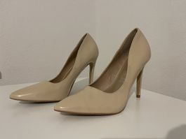 Elegante Damenschuhe, Beige, Grösse 39