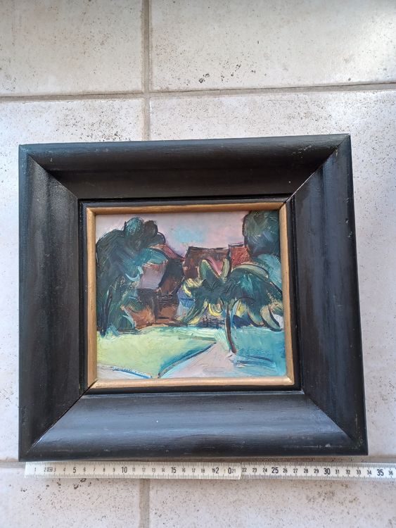 Oelbild antik Roman Tschabold Kaufen auf Ricardo