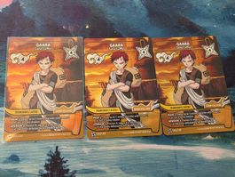 Naruto Mythos 1. Edition, 3x Gaara 120 holo
