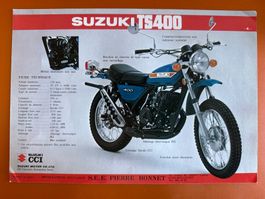 Suzuki TS 400 et TM 400