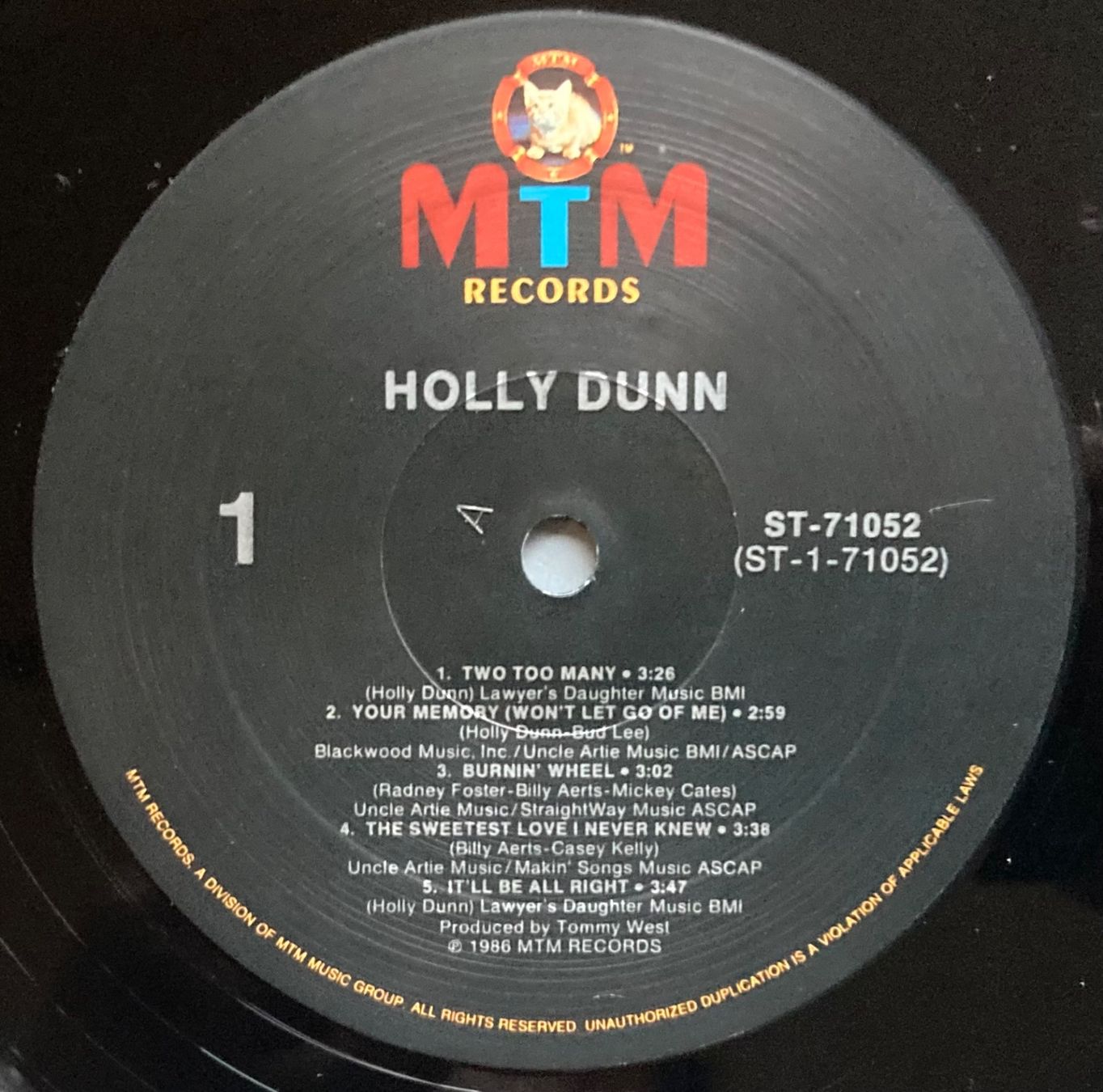 Dischi in vinile: HOLLY DUNN - HOLLY DUNN – Usato da Poliez-Pittet venduto da Newtown-Records 2