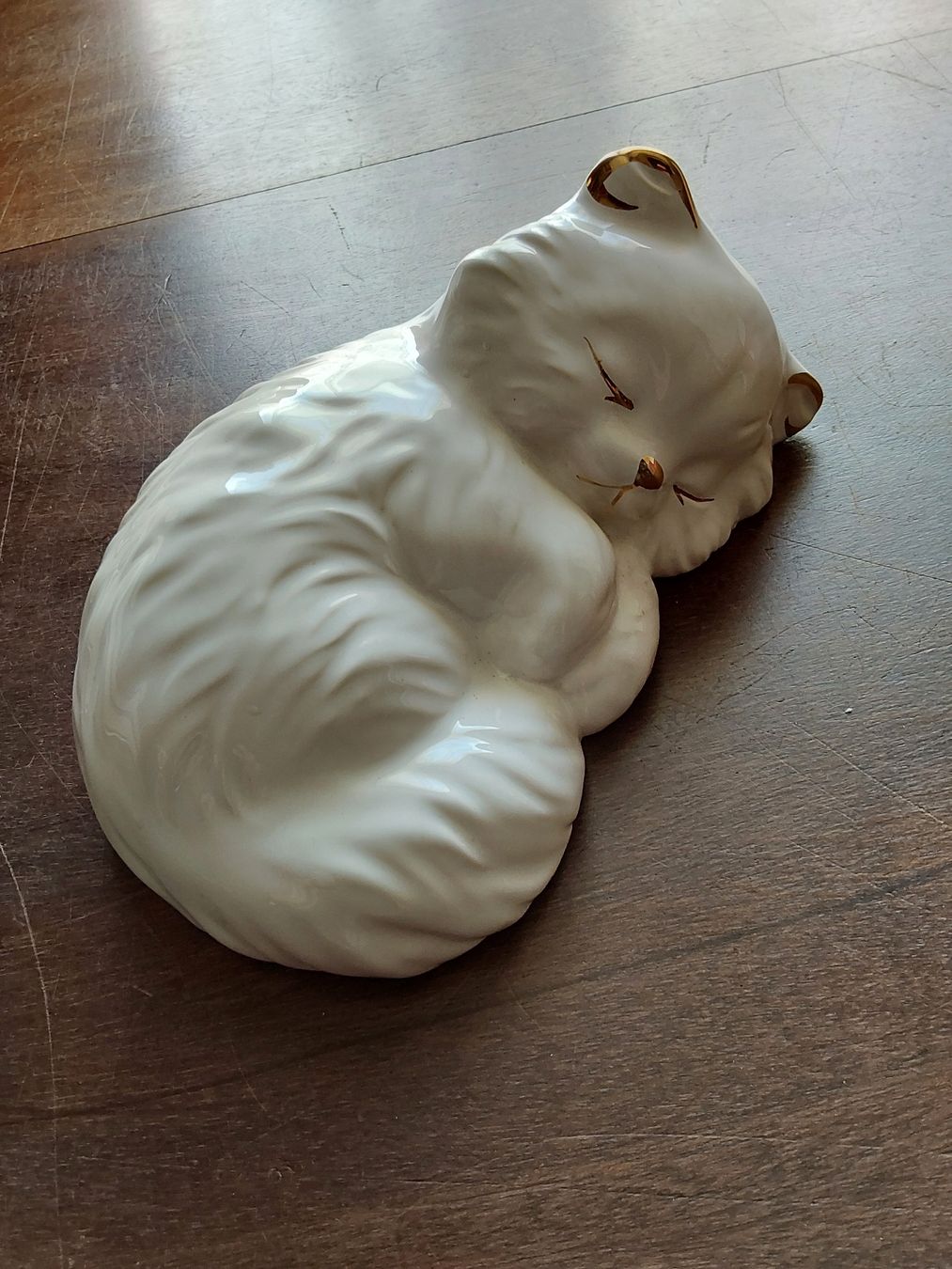 Figuren:  Gilde  Porzellan Katze  – Gebraucht aus Steinach von Chilli1957