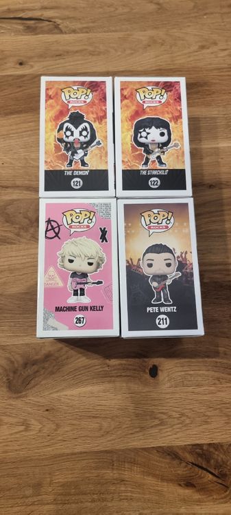 Funko Pop! Rock Kiss glow machine gun Kelly Fall out Boy | Comprare su ...