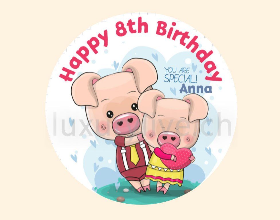 Tutte le decorazioni: Tortenaufleger,Cake Topper, Säuli, Schwein – Nuovo e nell'imballaggio originale da Dagmersellen venduto da mar_h5rk 1