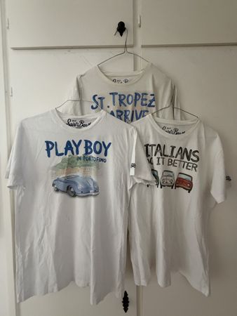 3 T shirt Magliette Saint Barth 