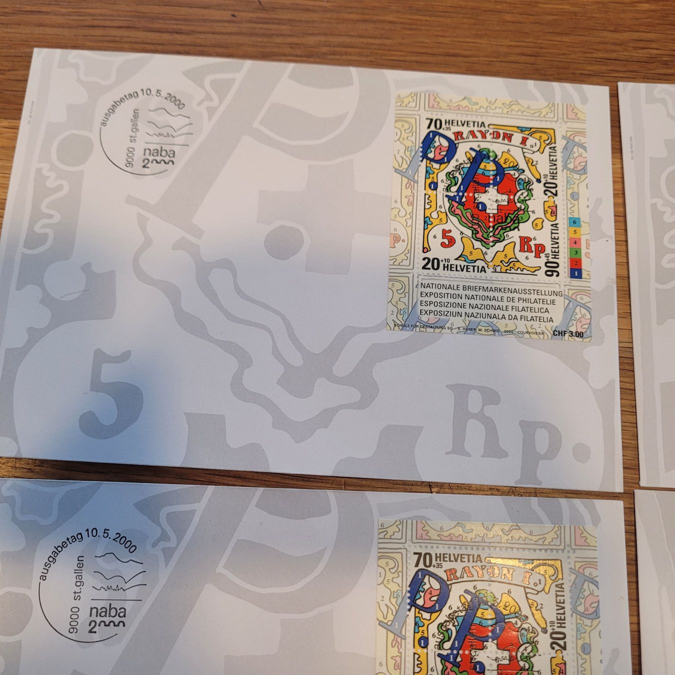 Alle Briefmarken: Los Mit FDC MIT Kleinbogen – Gebraucht aus Biel/Bienne von Destockweb 1