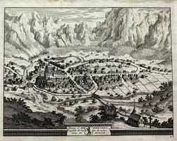 Appenzell Kupferstich von 1714