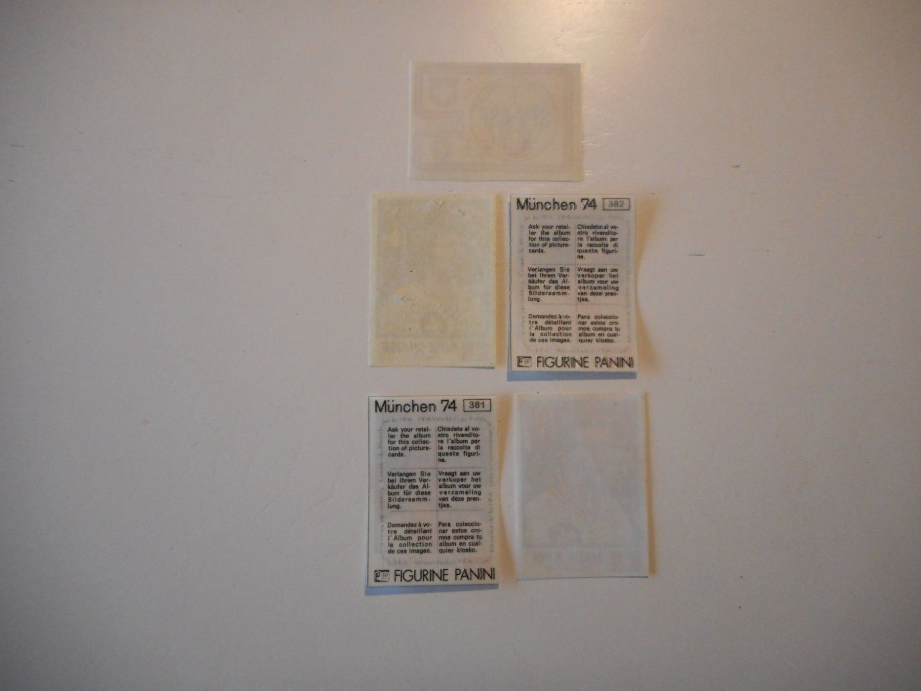 Panini Sammelbilder & Trading cards: Panini Sticker München 74/1974 Schweizer – Gebraucht aus Cham von Paniniworld 6