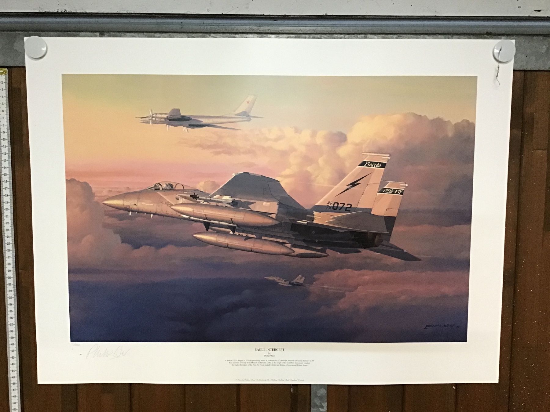 Foto & Immagini: F-15 Eagle Kunstdruck, handsigniert! – Usato da Männedorf venduto da Modell-Spezialisten