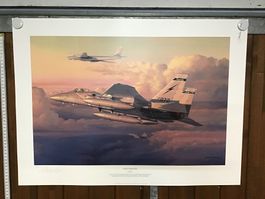 F-15 Eagle Kunstdruck, handsigniert!