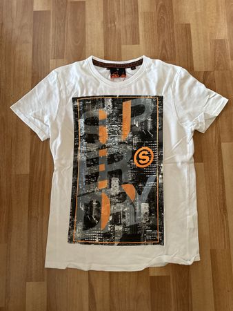Superdry T-Shirt Gr. S weiss 