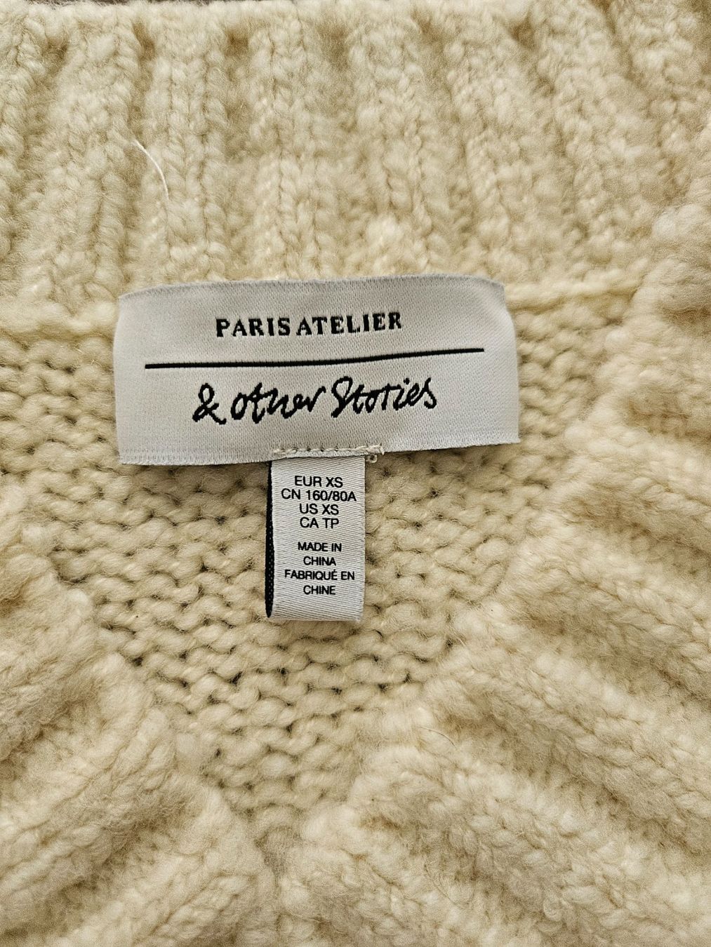 Other Stories Top: & Other Stories, Strickweste, XS – Usato da Dielsdorf venduto da a.ruettimann 2