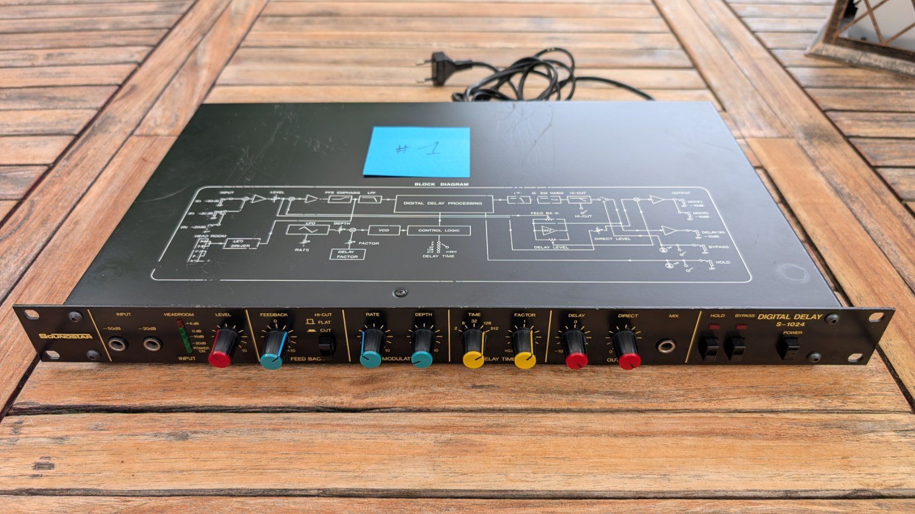 Strumenti musicali: Soundstar S-1024 - Delay (unit #1) – Usato da Valeyres-Rances venduto da Kobol