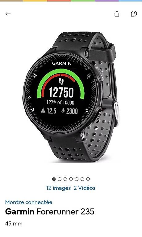 Garmin Smartwatch: Garmin Forerunner 235 – Usato da Chavornay venduto da Danae22