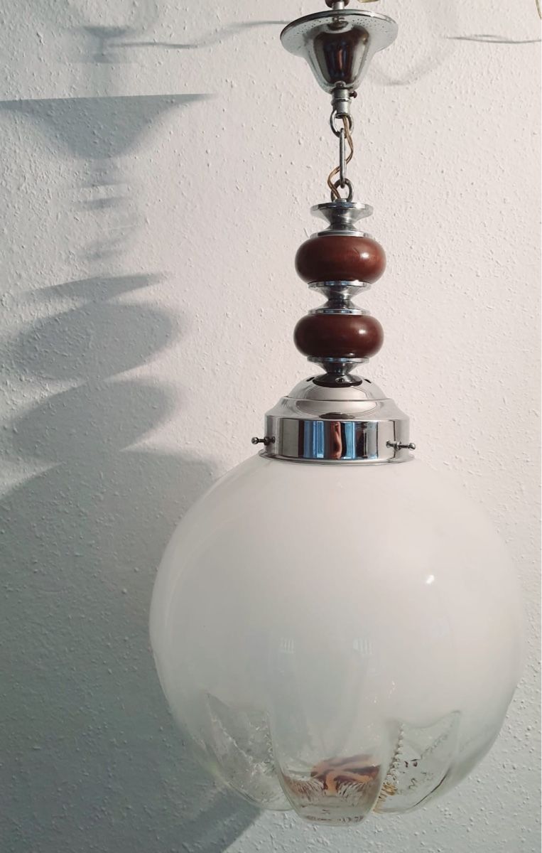 Lampade: Large vintage Sphere Mazzega 1970 – Usato da Bellinzona venduto da gal_fp9y 2