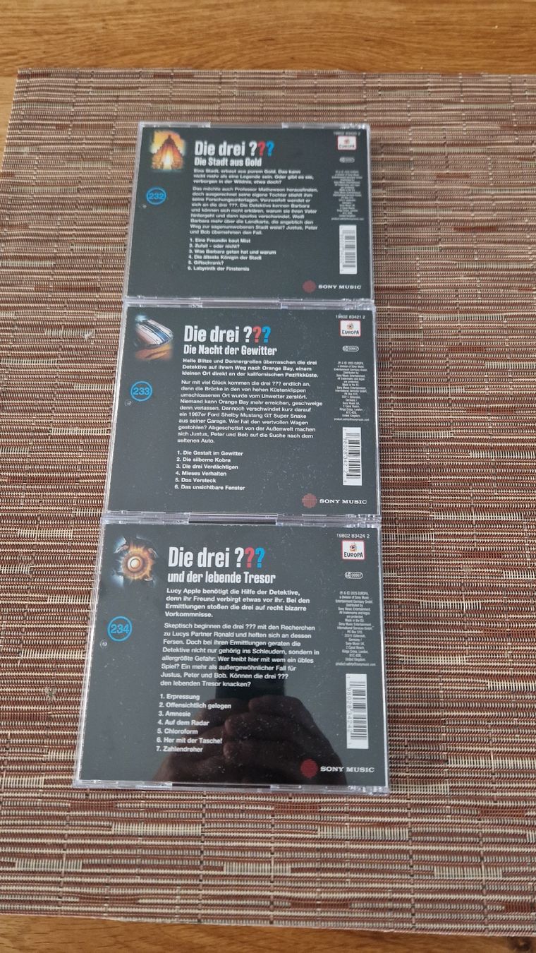 CD: 3 Folgen  die drei Fragezeichen – Nuovo (secondo la descrizione) da Rain venduto da izgiouhgb 2