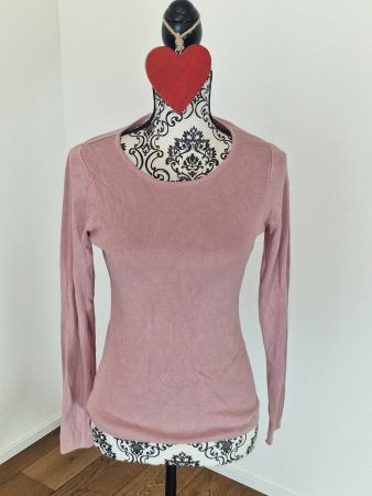 Damen Pullover langarm rosa Grösse M guter Zustand