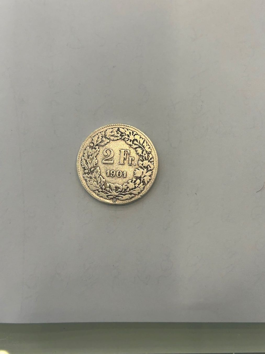 Tutti le monete: ALTE SILBER 2 FRANKEN 1901 – Usato da herisau venduto da hb_gold