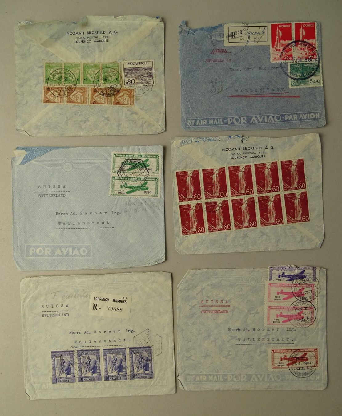 Tous les timbres: AFRIKA, 27 ÄLTERE BRIEFE/KARTEN – D'occasion à Grüningen par Kartensammler 2