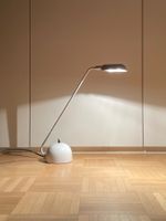Schlichte 80s Design Tischlampe Halogen Tischleuchte vintage