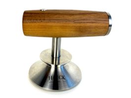 Hauck Vibra 58.45mm Tamper mit Nussbaum-Griff