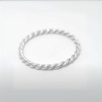 Tensor Ring in 925 Silber (Fingerring EU58.5)