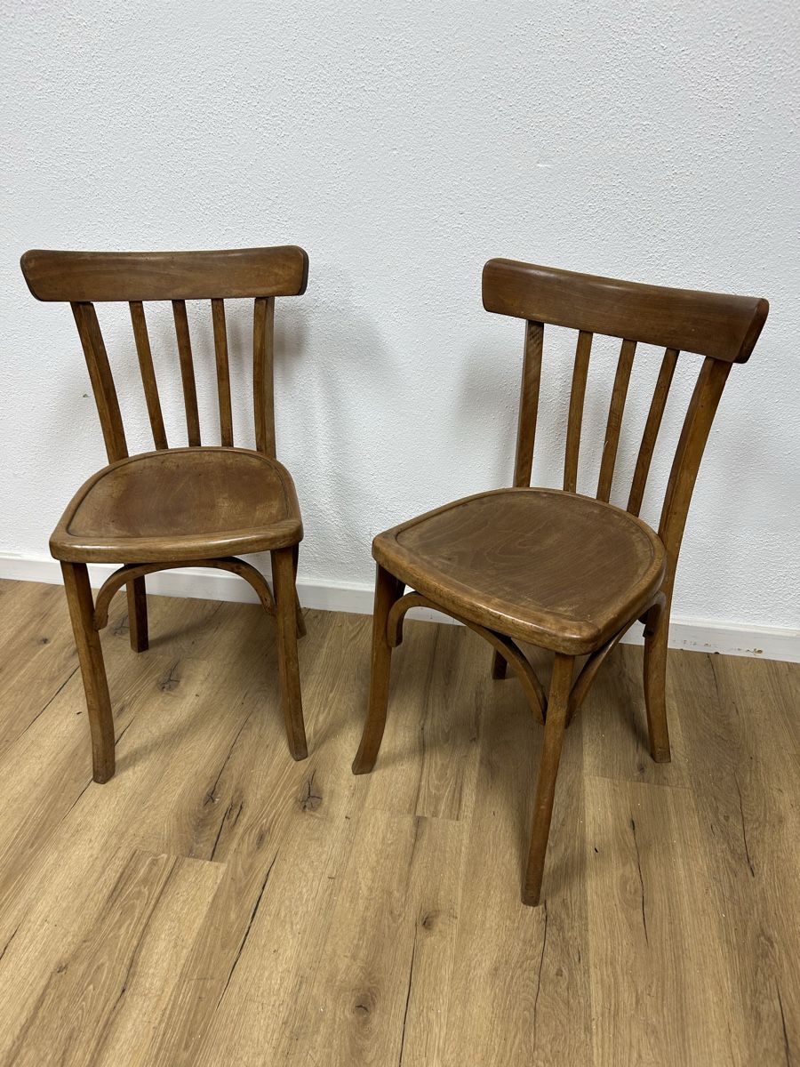 Stühle: 2er Set Bistrostühle – Gebraucht aus Basel von Sackmann 1